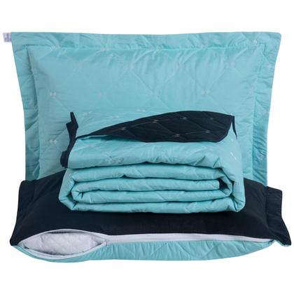 Imagem de Kit Renove Cobre Leito Casal Bordado Com Estampas 07 Peças