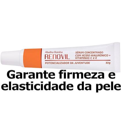 Imagem de Kit Renovil Sérum Juventude Vitamina C 30g + Sérum Preenchedor Olhos e Lábios Renovil Botox 15mL