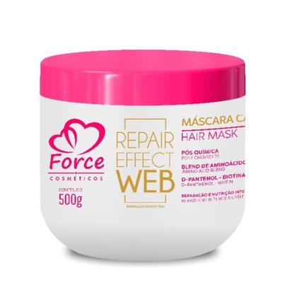 Imagem de Kit Repair Effect Web Force Cosméticos  Reparação PósQuímica com Efeito Teia Lançamento