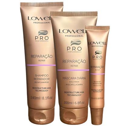 Imagem de Kit Reparação Pro Performance ( Shampoo 240ml + Máscara 200ml + Booster Reparador 25ml )