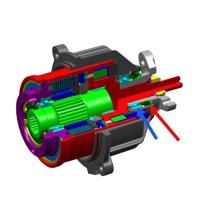 Imagem de Kit Reparo Acoplamento Diferencial Traseiro Hyundai Santa Fé de 2008 até 2012
