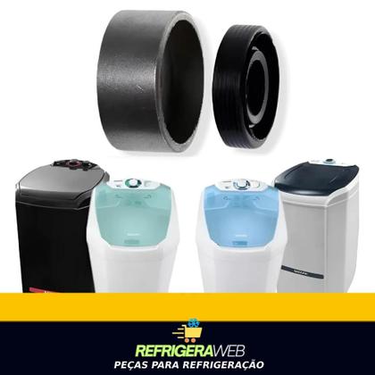 Imagem de Kit reparo com Bucha e Retentor Compativel Tanquinho Suggar