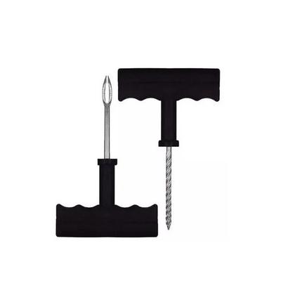 Imagem de Kit Reparo Conserto Remendo Pneu Carro Moto Sem Camara com Macarrão e Emergencial