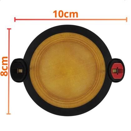 Imagem de Kit Reparo Driver D250x Trio 200w Rms 8 Ohms Anel Alumínio Com 1 Capacitor