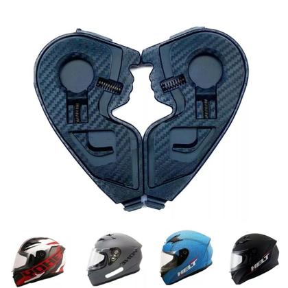 Imagem de Kit Reparo Fixação Completo Capacete Helt Polar