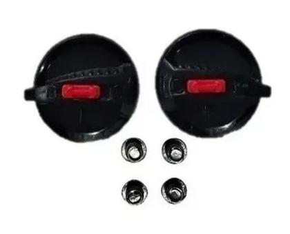 Imagem de Kit Reparo Viseira Helt Strada Ls2 Ff358 Ff396 Texx Action