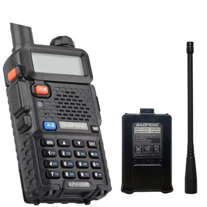 Imagem de Kit Reposição Rádio Baofeng UV5R Com Bateria e Antena Apenas