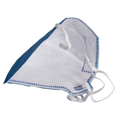 Imagem de Kit Respirador Descartável PFF2-S Sem Válvula Azul 800364 60Un - CAMPER