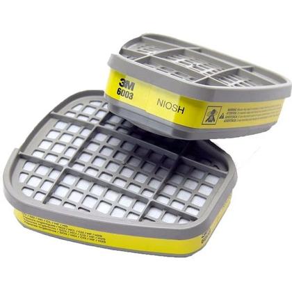 Imagem de Kit Respirador Mascara 6200 para Serviços Gerais 3M