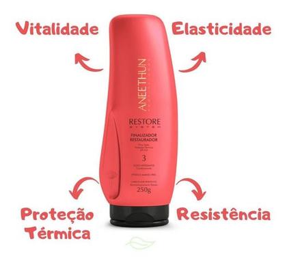 Imagem de Kit Restaurador Aneethun Restore System 3 Produtos