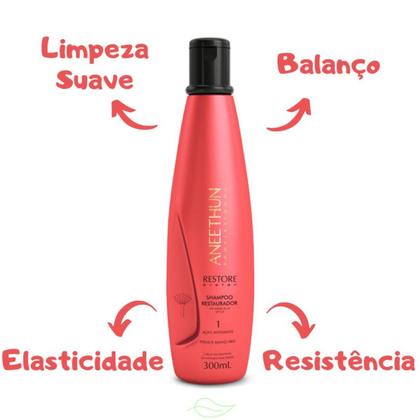 Imagem de Kit Restore Shampoo e Máscara -Aneethun