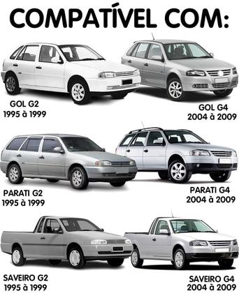 Imagem de Kit Retrovisor Simples Gol Saveiro Parati G2 E G4 Tragial
