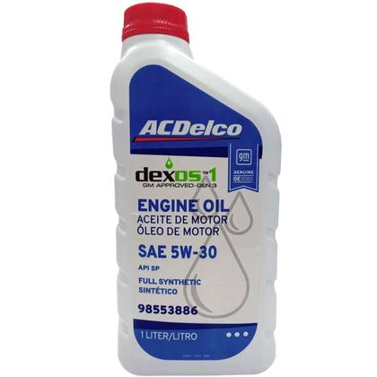 Imagem de Kit Revisão 4 Litros Óleo 5w30 AcDelco Dexos1 + Filtros Wega Chevrolet Onix PlusMontanaTracker - Motores 3 cilindros