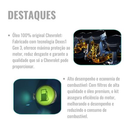 Imagem de Kit Revisao Acdelco 5w30 Completo Tracker 1.0 1.2 Turbo 2020 2021 2022