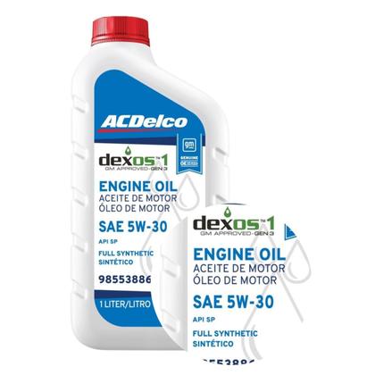 Imagem de Kit Revisao Acdelco 5w30 Completo Tracker 1.0 1.2 Turbo 2020 2021 2022