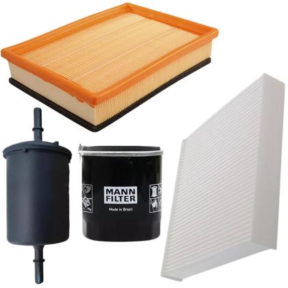 Imagem de Kit revisão Filtro Ar, Cabine, Combustível, Óleo Onix 2012 A 2019 / Prisma 2013 A 2019 / Spin 2017 A 2024