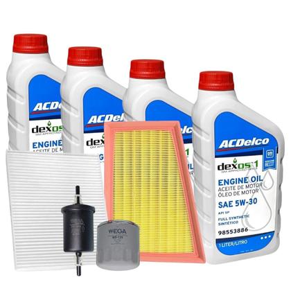 Imagem de Kit Revisão Onix 1.0 Turbo Onix Plus 2020 a 2025 Óleo Filtros