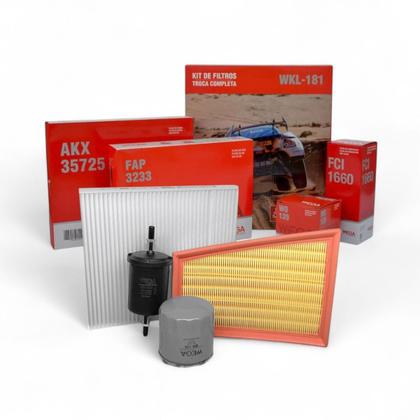Imagem de Kit Revisão Onix 1.0 Turbo Onix Plus 2020 a 2025 Óleo Filtros