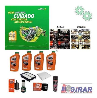 Imagem de Kit Revisão Troca Óleo 4l 5w30 Filtros Hyundai Creta 1.6 2.0
