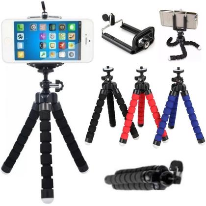 Imagem de Kit Ring light 26cm Tripé 2m Lentes Microfone Acessórios Vídeos no Celular Tiktok Youtuber