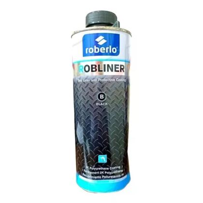 Imagem de Kit Robliner Preto 600ml + Catalisador 225ml Roberlo