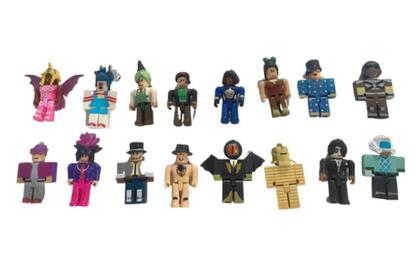 Imagem de Kit Roblox 16 Bonecos Avatar Articulado Brinquedo