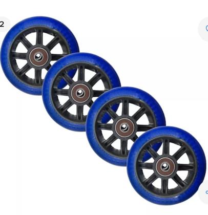 Imagem de Kit rodinhas carrinho de rolimã Mxi