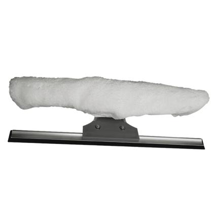 Imagem de Kit Rodo Limpa Vidros Com Cabo Extensor Telescópico 1,65 Mts