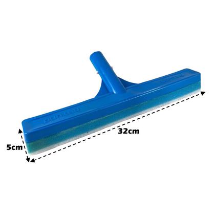 Imagem de Kit Rodo Multiuso Esponja Limpa Borda De Piscina Parede Acessório Limpeza - Netuno