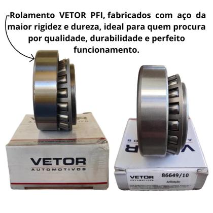 Imagem de Kit Rolamento Pinhão Diferencial Traseiro S10/blazer Dana 35