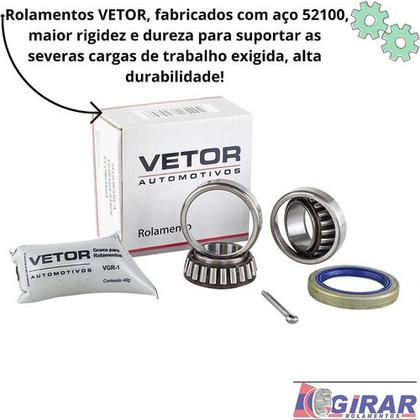 Imagem de Kit Rolamento Roda Traseira Fiesta Logus Pointer Escort 1997