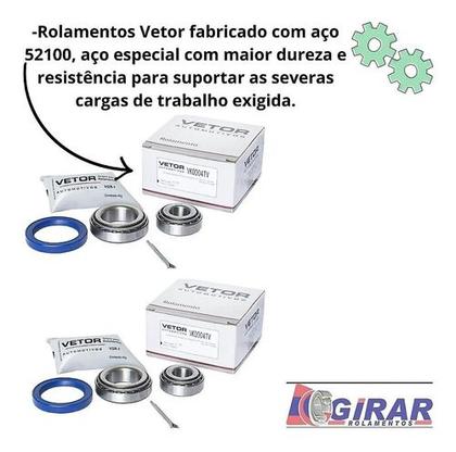 Imagem de Kit Rolamento Roda Traseira Wv Gol G1 G2 G3 G4 G5 Original 2