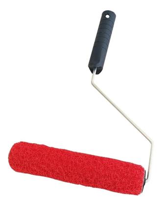 Imagem de Kit Rolo Para Textura Cabelo De Anjo 23cm E 9cm Com Cabo