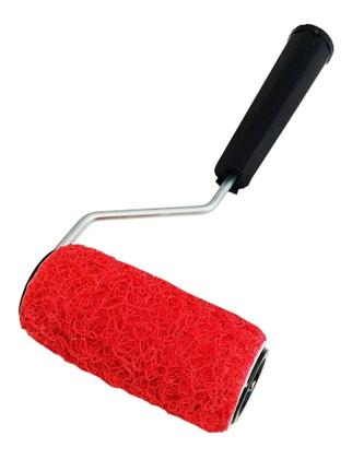 Imagem de Kit Rolo Para Textura Cabelo De Anjo 23cm E 9cm Com Cabo