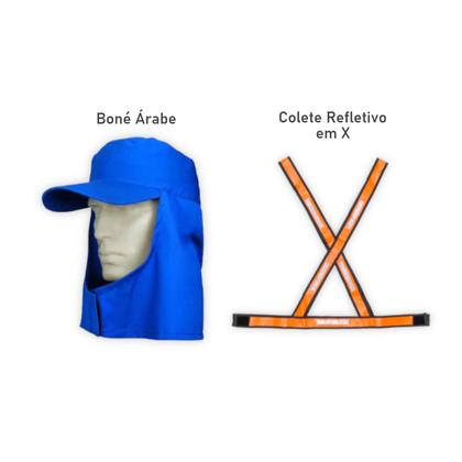 Imagem de Kit Romeiro- Boné e Colete