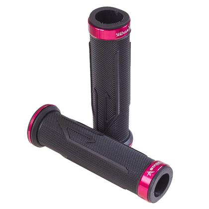 Imagem de Kit Rosa Manopla Xl Retrovisor Esportivo Lander Crosser Tenere