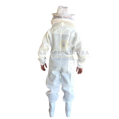 Imagem de Kit Roupa Apicultor Luva SR Antiferroão e S. Q. C/ Formao