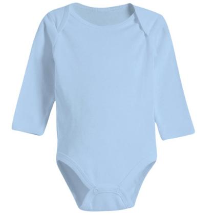 Imagem de Kit Roupa de Bebê 4 Peças Body Manga Longa e Mijão Pé Aberto