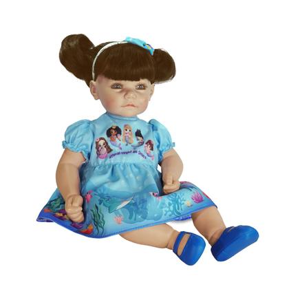 Imagem de Kit Roupa de Boneca Reborn Adora Mundo Mágico das Sereias Laço de Fita