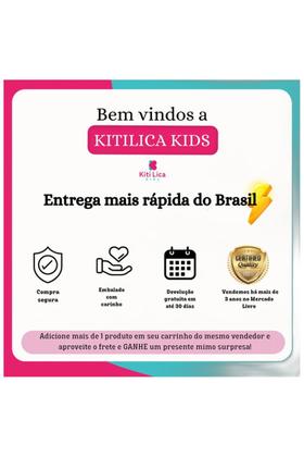 Imagem de Kit Roupa Infantil Menina 4 Conjunto Premium e Mimo Presente