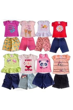 Imagem de Kit Roupa Infantil Menina 4 Conjunto Premium e Mimo Presente