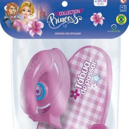 Imagem de Kit Roupa Passada Tábua + Ferro Kids Brinquedo Infantil Zucatoys
