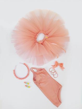 Imagem de Kit Roupas Acessórios Ballet Clássico Primeira Bailarina