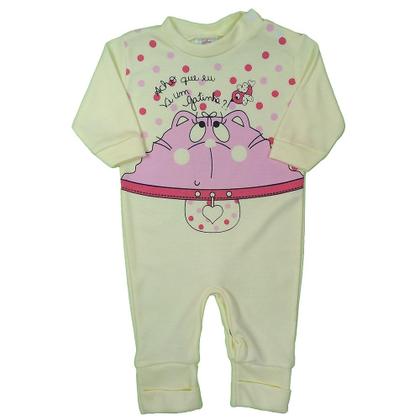 Imagem de Kit Roupas de Bebê 3 Peças Body Mijão e Macacão 100% Algodão