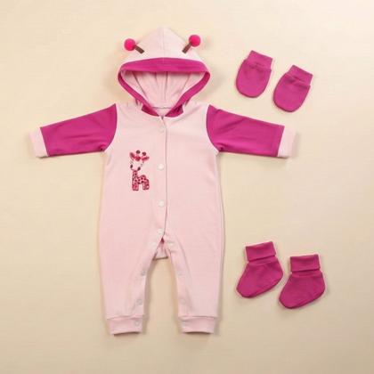 Imagem de Kit Roupinha Fralda Bebê Reborn Mamãe Reborn Rosa 10 Peças