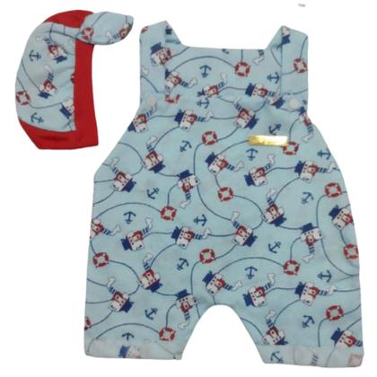 Imagem de Kit roupinhas e acessórios para bebê reborn menino
