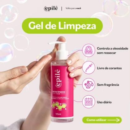 Imagem de Kit Rugol Epilê Gel Facial + Creme Facial + Loção Corporal