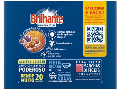 Imagem de Kit Sabão Líquido Lava Roupas Brilhante Limpeza 