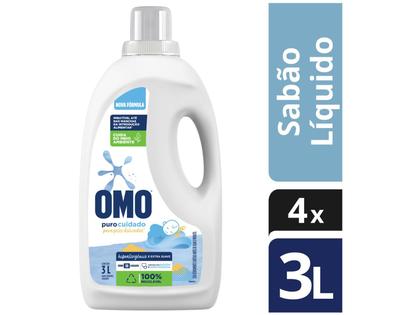 Imagem de Kit Sabão Líquido Omo Puro Cuidado