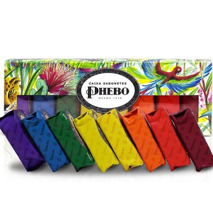Kit Sabonete Barra Phebo Granado Amazonia 8unidades 90g - Sabonete